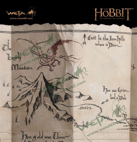 thorin's map replica cloth|thorin's map.